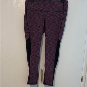 NWOT Torrid Purple and Black Leggings size 1X